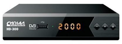 Изображение Телевизионная приставка Сигнал HD-300 (черный)