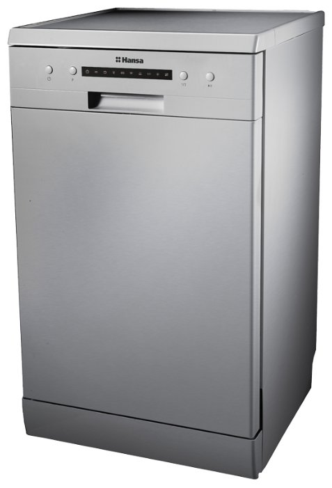 Изображение Посудомоечная машина Hansa ZWM 416 SEH (узкая, 10 комплектов, серебристый)