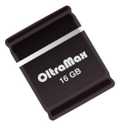 Изображение USB flash OltraMax 50,(USB 2.0/16 Гб)-черный ()