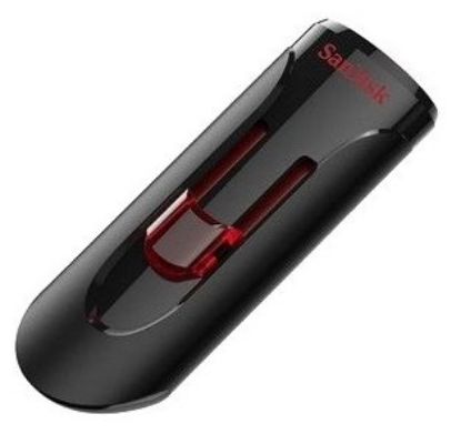 Изображение USB flash SanDisk Cruzer Glide,(USB 3.0/256 Гб)-черный (SDCZ600-256G-G35)