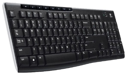 Изображение Клавиатура Logitech Wireless Keyboard K270 (USB), (черный)