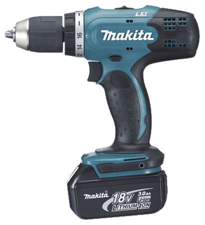 Изображение Шуроповерт Makita DHP453SYE (42 Н·м//Li-Ion/1.5 А.ч/18 В) ()