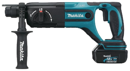 Изображение Перфоратор Makita DHR241RFE 3.0Ач х2 кейс (SDS-Plus )