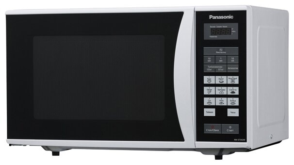 Изображение Микроволновая печь Panasonic NN-ST342W (800 Вт  25 л    черный, белый)