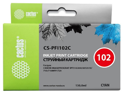 Изображение Картридж Cactus CS-PFI102C