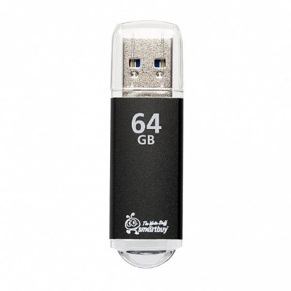 Изображение USB flash SmartBuy V-Cut,(USB 3.0/64 Гб)-черный ()