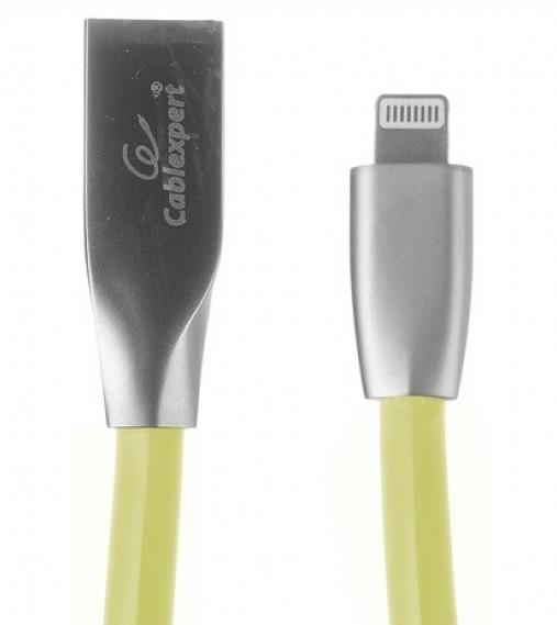 Изображение Кабель соединительный Gembird CC-G-APUSB01Gd-1M USB 2.0 A Lightning 8P золотой 1 м