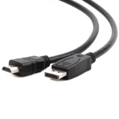 Изображение Кабель Gembird CC-DP-HDMI-6 DisplayPort-HDMI (черный) (1,8 м)