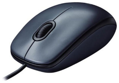 Изображение Мышь Logitech M100 черный