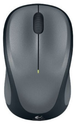 Изображение Мышь Logitech M235 серый