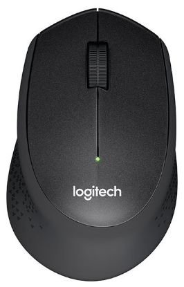 Изображение Мышь Logitech M330 черный