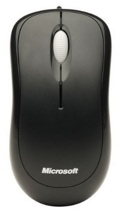 Изображение Мышь Microsoft Basic Optical Mouse черный