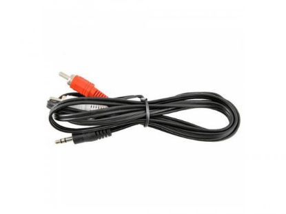 Изображение Кабель соединительный VCOM VAV7183-1.8M 3.5 mm jack-RCA x2 (черный) (1,8 м)