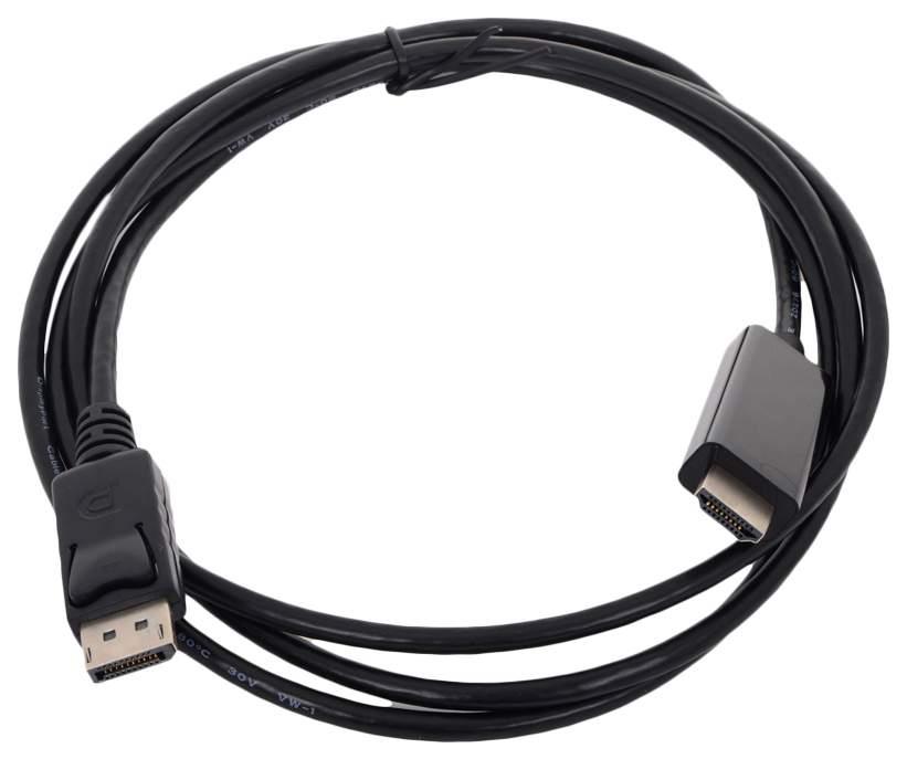 Изображение Кабель VCOM CG494-B DisplayPort-HDMI (черный) (1,8 м)