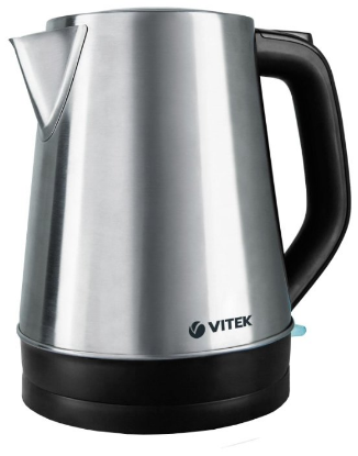 Изображение Электрический чайник VITEK VT-7040 ST (2200 Вт/1,7 л /металл/сталь)