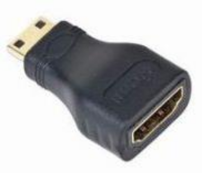 Изображение Переходник Gembird HDMI-miniHDMI mini-HDMI-HDMI (черный) ()