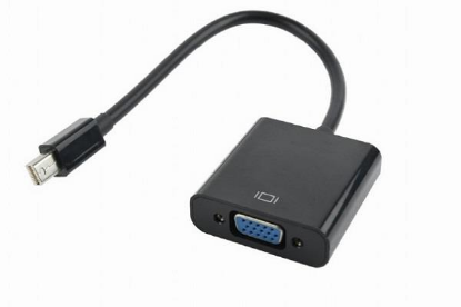 Изображение Переходник Cablexpert A-mDPM-VGAF-02 mini DisplayPort-VGA (черный) (0,2 м)