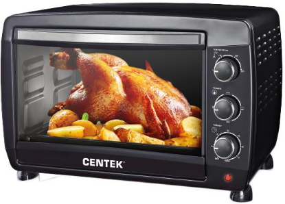 Изображение Электропечь CENTEK CT-1532-46 Convection (46 л /2000 Вт /черный)