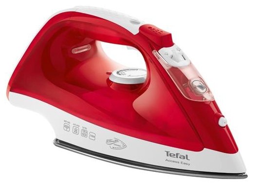 Изображение Утюг Tefal FV1543 (2100 Вт/красный, белый)