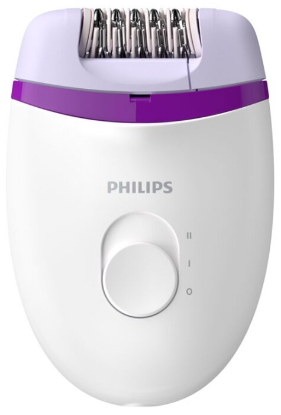 Изображение Эпилятор Philips BRE225/00 белый, фиолетовый (от сети)