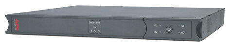 Изображение ИБП APC Smart-UPS SC450RMI1U (интерактивный 280 Вт  ступенчатая аппроксимация синусоиды)