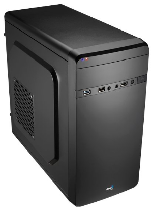 Изображение Корпус AeroCool Qs-180 (mATX, Mini-ITX, черный, без БП)/()