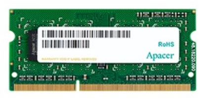 Изображение Оперативная память 4 GB DDR3 Apacer DDR3 1600 SO-DIMM 4Gb (12800 МБ/с, 1600 МГц, CL11)