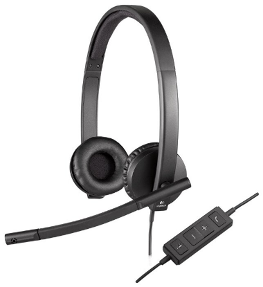 Изображение Компьютерная гарнитура Logitech USB Headset Stereo H570e (с проводом, накладные)