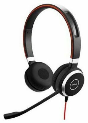 Изображение Компьютерная гарнитура Jabra EVOLVE 40 MS Stereo (с проводом, накладные)