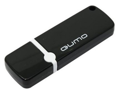 Изображение USB flash Qumo Optiva 02,(USB 2.0/64 Гб)-черный (QM64GUD-OP2-black)