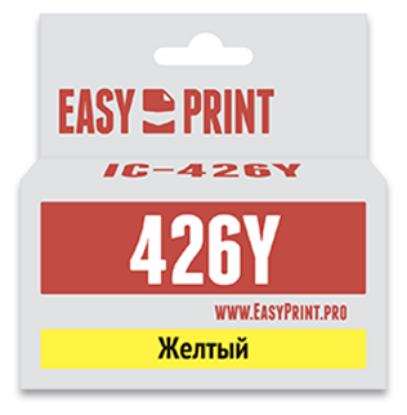 Изображение Картридж EasyPrint IC-CLI426Y с чипом