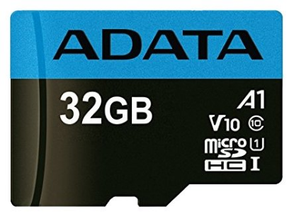 Изображение Карта памяти ADATA MicroSDHC Class 10 32 Гб адаптер на SD AUSDH32GUICL10A1-RA1
