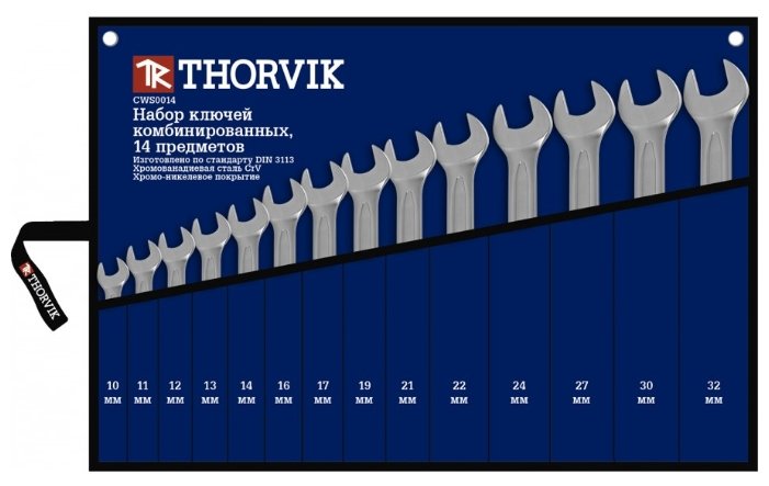 Изображение Набор инструментов Thorvik CWS0014, 14 шт