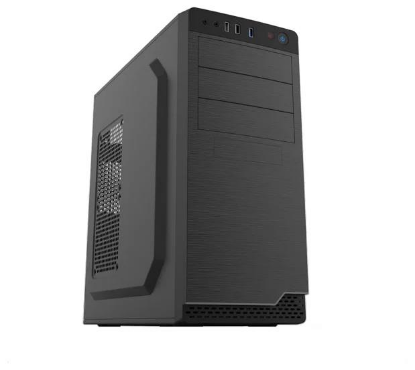 Изображение Корпус Foxline FL-816 (mATX, ATX, черный, 450 Вт)/(FL-816-FZ450R-U31)