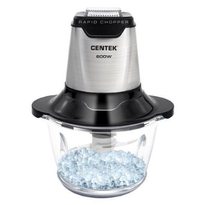 Изображение Измельчитель CENTEK CT-1392 (0,6 л /600 Вт /черный, серебристый)