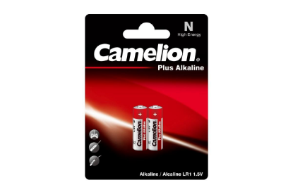 Изображение Батарейка Camelion LR1-BP2 2шт/уп (N (LR1,910A,293) 1,5 В 750 мА*час щелочная (алкалиновая))