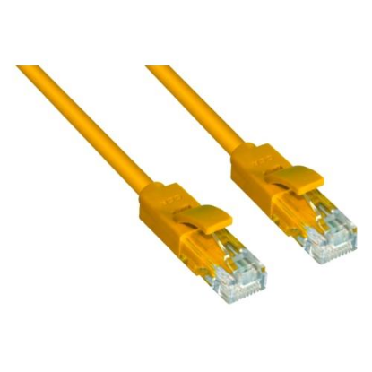 Изображение Патч-корд Greenconnect GCR-LNC02-3.0m (3 м,UTP,5e,желтый)