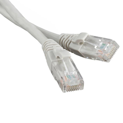 Изображение Патч-корд Hyperline PC-LPM-UTP-RJ45-RJ45-C6-1M-LSZH-GY (1 м,UTP,6,серый)