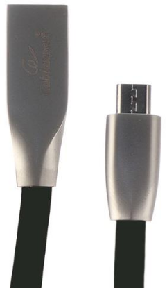 Изображение Кабель соединительный Cablexpert Кабель USB 2.0 micro USB 2.0 B USB 2.0 A черный 0,5 м