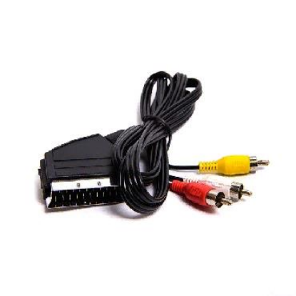 Изображение Кабель соединительный Сигнал 6931 SCART-RCA x3 (черный) (1,5 м)