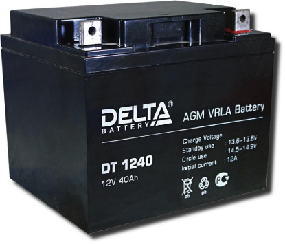 Изображение Аккумулятор для ИБП DELTA DT 1240