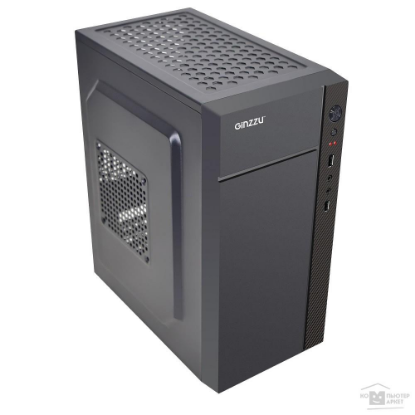 Изображение Корпус Ginzzu B220 (mATX, Mini-ITX, черный, без БП)/()