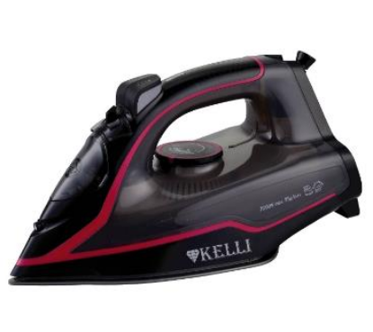 Изображение Утюг Kelli KL-1646 (2600 Вт/красный, черный)