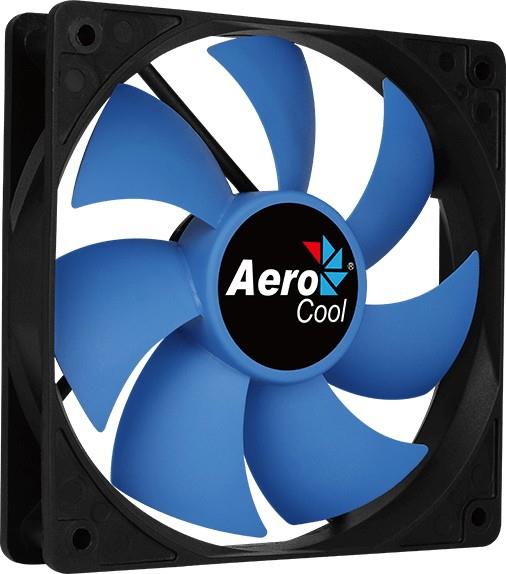 Изображение Вентилятор AeroCool Force 12 PWM Blue blade (1500 об/мин , 120x120x25 мм,4-pin Molex)