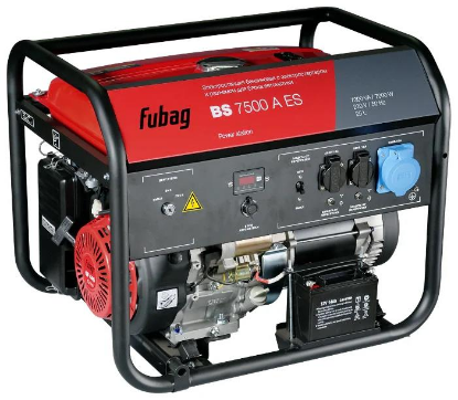 Изображение Электрогенератор Fubag BS 7500 A ES (838760) (бензиновая 7,3 кВт)