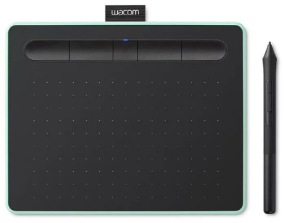 Изображение Графический планшет WACOM Intuos S Bluetooth фисташковый