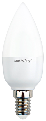 Изображение Лампа светодиодная SmartBuy C37 Е14 3000К 5 Вт