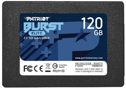 Изображение SSD диск Patriot Burst Elite 120 Гб 2.5" (PBE120GS25SSDR)