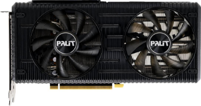 Изображение Видеокарта Palit GeForce RTX 3060 Dual 12 Гб (NVIDIA GeForce RTX 3060, GDDR6)/(NE63060019K9-190AD)