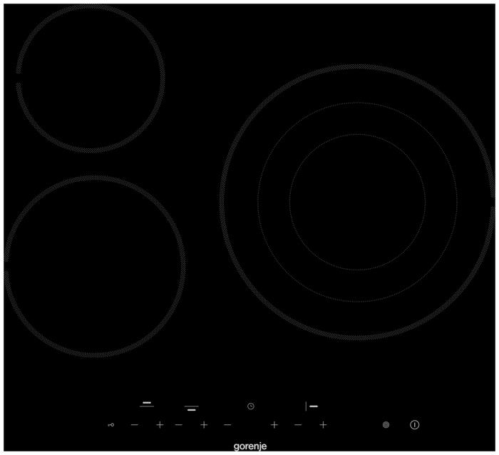 Изображение Варочная панель Gorenje ECT63ASC (черный)